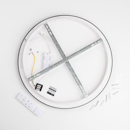 Brilagi - LED dimbar taklampa FALCON SLIM LED/42W/230V 3000-6500K Ø 50 cm svart + fjärrkontroll