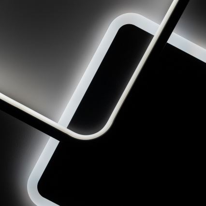 Brilagi - dimbar LED-takarmatur FLARE LED/64W/230V 45x45 cm 3000/4000/6000K + fjärrkontroll