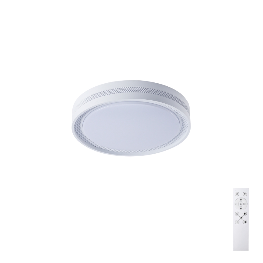 Brilagi - Dimmbar LED-taklampa KREON LED/54W/230V 3000-6000K svart Ø 38 cm + fjärrkontroll