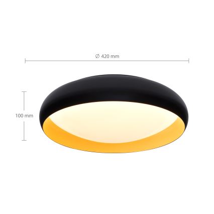 Brilagi - LED dimbar taklampa LIVIA LED/48W/230V 3000-6500K Ø 42 cm + fjärrkontroll