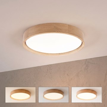 Brilagi - LED dimbar taklampa MANAROLA SMART STARS LED/24W/230V 3000-6000K Wi-Fi Tuya Beacon diam. 41 cm ek + fjärrkontroll