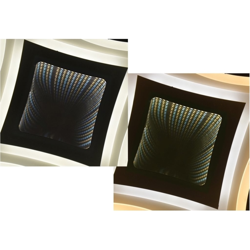 Brilagi - LED Dimbar taklampa MODERN LED/102W/230V 2700-6500K 50x50 cm + fjärrkontroll