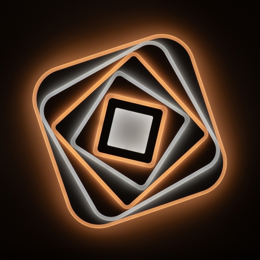 Brilagi - LED Dimbar taklampa MODERN LED/210W/230V 2700-6500K 55x55 cm + fjärrkontroll