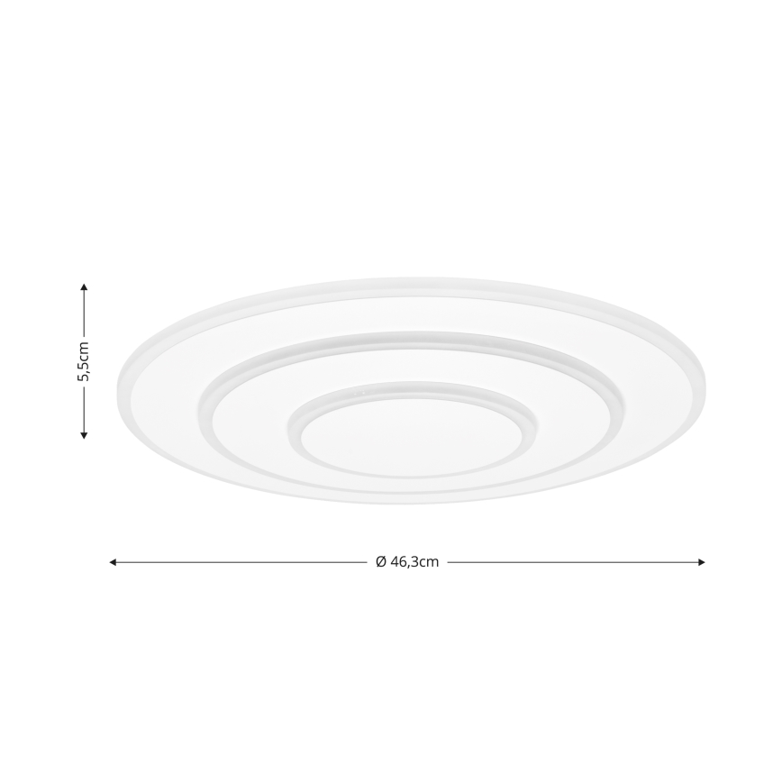 Brilagi - LED dimbar taklampa MODERN LED/58W/230V 2700-6500K Ø 46,3 cm + fjärrkontroll