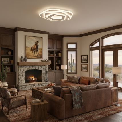 Brilagi - LED dimbar taklampa MODERN LED/64W/230V 2700-6500K Ø 40 cm + fjärrkontroll