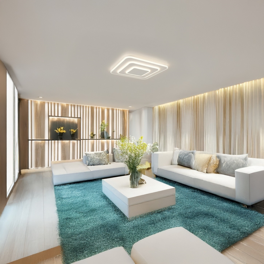 Brilagi - LED dimbar taklampa MODERN LED/72W/230V 2700-6500K 46,6x46,6 cm + fjärrkontroll