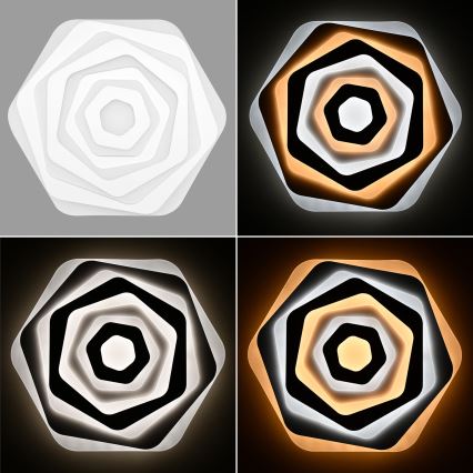 Brilagi - LED Dimbar taklampa MODERN LED/85W/230V 2700-6500K diameter 53 cm + fjärrkontroll