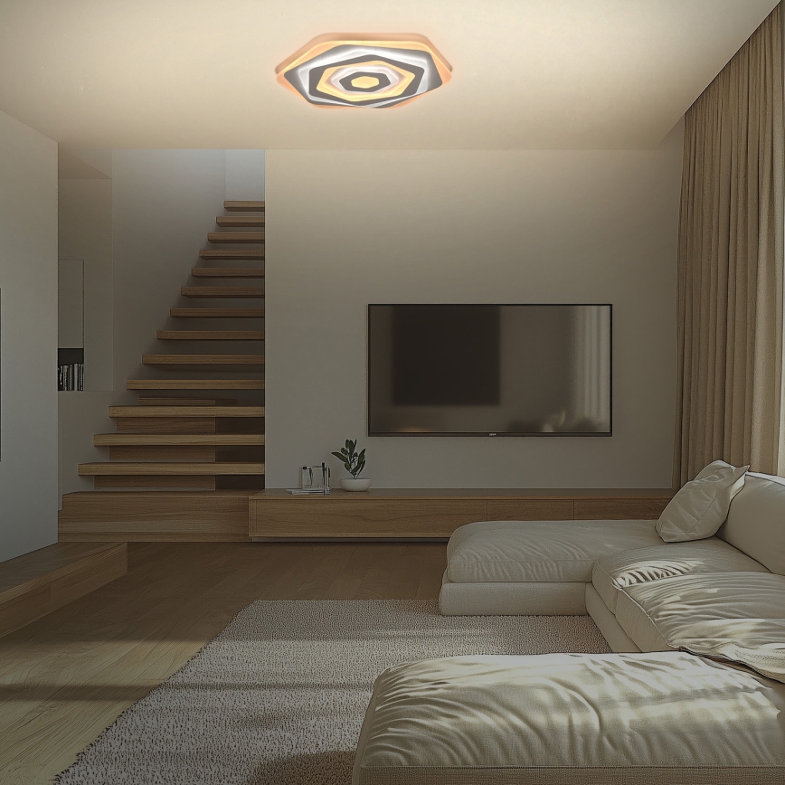 Brilagi - LED Dimbar taklampa MODERN LED/85W/230V 2700-6500K diameter 53 cm + fjärrkontroll