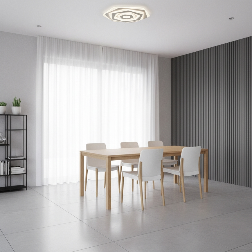 Brilagi - Dimbart LED-takarmatur MODERN 85W 230V 3000–6000K Ø 53 cm + fjärrkontroll