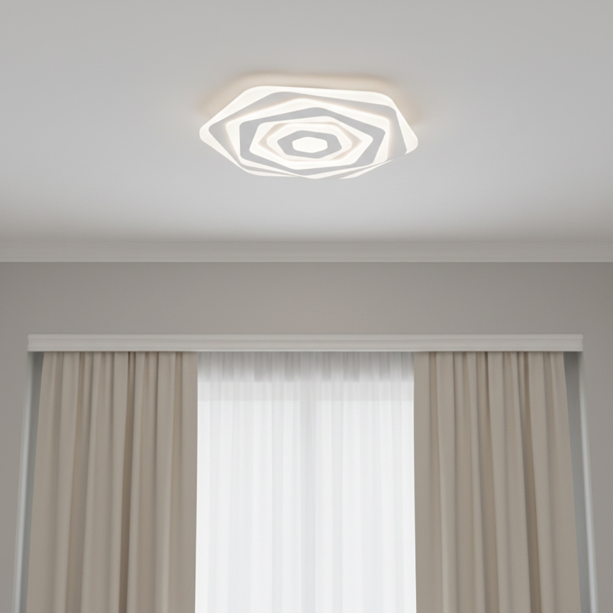 Brilagi - Dimbart LED-takarmatur MODERN 85W 230V 3000–6000K Ø 53 cm + fjärrkontroll