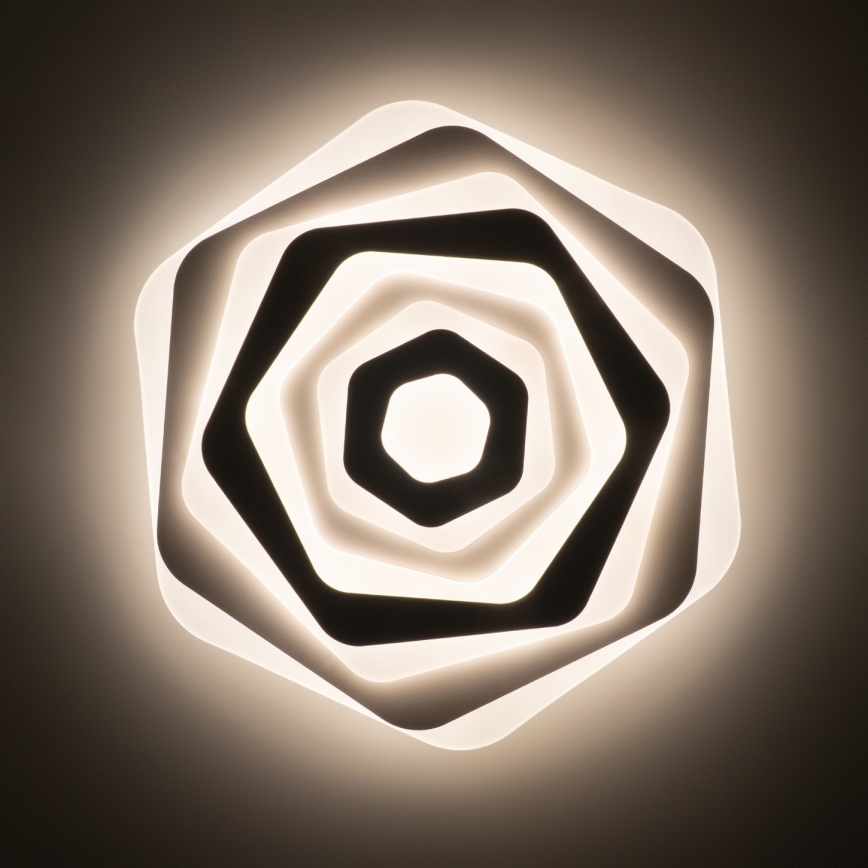Brilagi - Dimbart LED-takarmatur MODERN 85W 230V 3000–6000K Ø 53 cm + fjärrkontroll