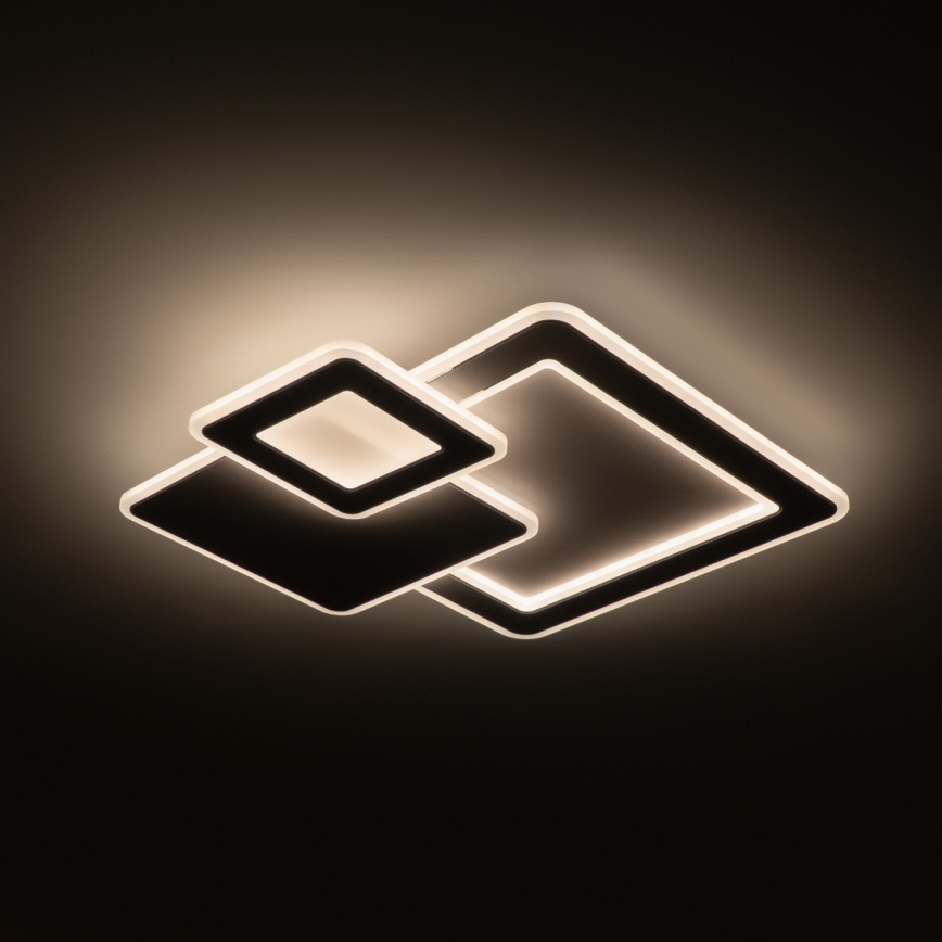 Brilagi - LED Dimbar taklampa MODERN LED/93W/230V 2700-6500K 48,5x48,5 cm + fjärrkontroll