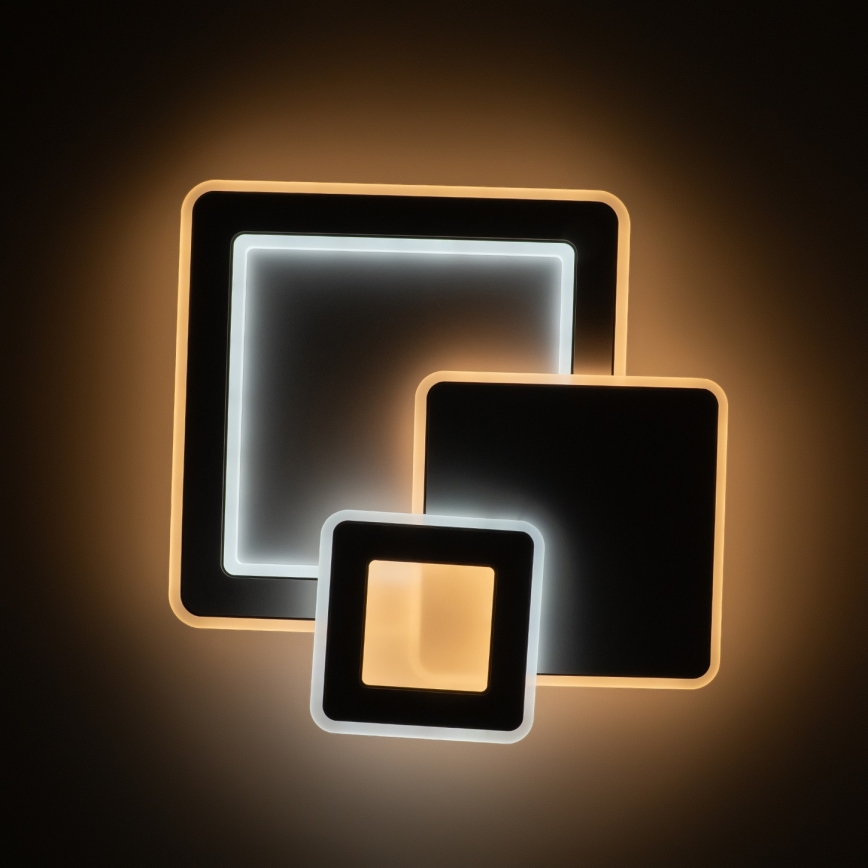 Brilagi - LED Dimbar taklampa MODERN LED/93W/230V 2700-6500K 48,5x48,5 cm + fjärrkontroll