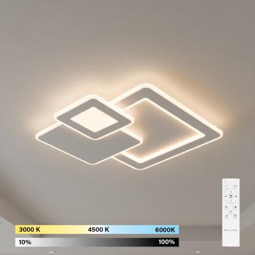 BRILAGI - LED Dimbar taklampa MODERN LED/93W/230V 3000-6000K 48,5x48,5 cm + fjärrkontroll