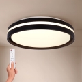 Brilagi - LED dimbar taklampa NAOMI LED/48W/230V 3000-6500K Ø 39 cm svart + fjärrkontroll