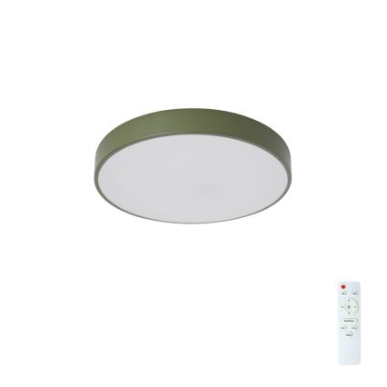 Brilagi - Dimbart LED-takarmatur POOL LED/36W/230V 3000-6000K Ø 30 cm grön + fjärrkontroll