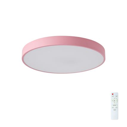Brilagi - Dimbart LED-takarmatur POOL LED/60W/230V 3000-6000K Ø 50 cm rosa + fjärrkontroll