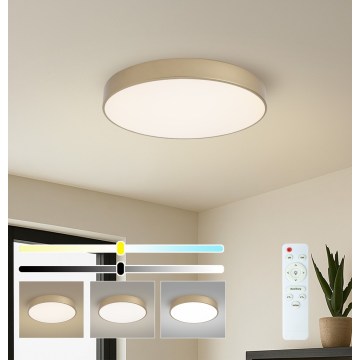 BRILAGI - LED-dimbar taklampa POOL LED/60W/230V 3000-6000K Ø 50 cm guld + fjärrkontroll