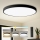 Brilagi - LED-dimbar taklampa POOL SMART LED/180W/230V 3000-6000K Ø 120 cm Wi-Fi Tuya svart + fjärrkontroll