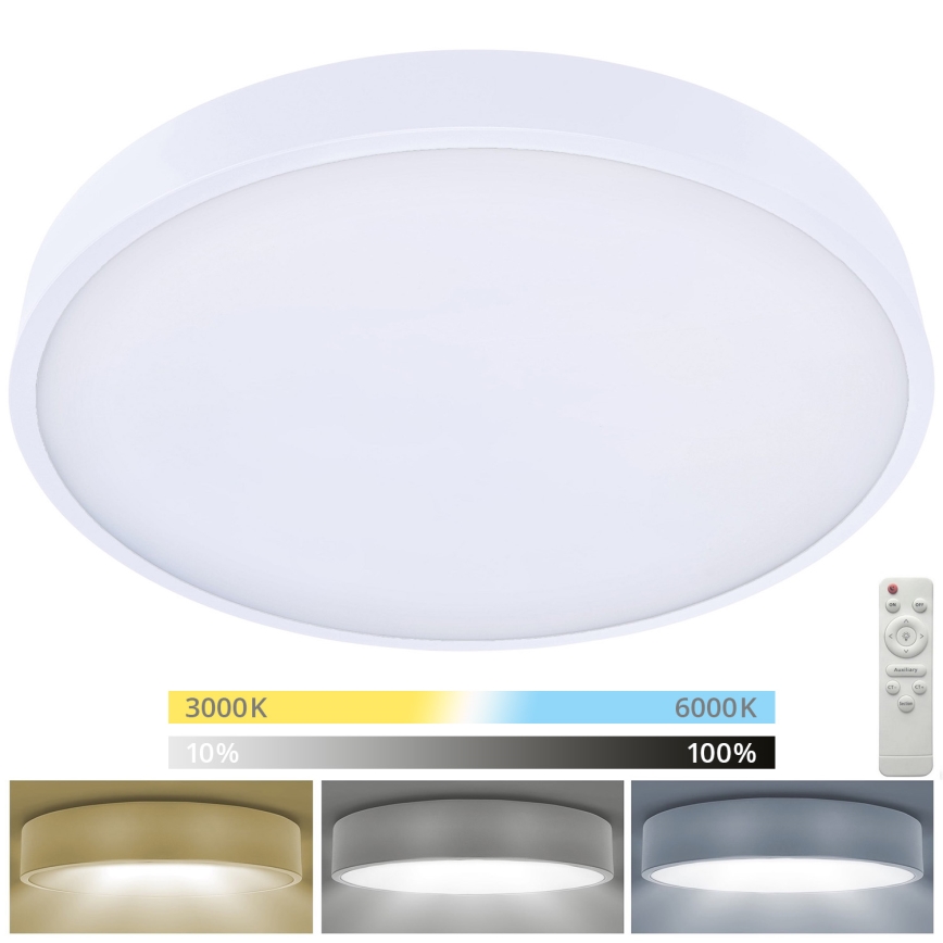 Brilagi - LED dimbar taklampa POOL SMART LED/60W/230V 3000-6000K 50 cm + fjärrkontroll vit