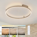 Brilagi - LED-dimbar taklampa PORTOFINO LED/60W/230V 3000-6000K Ø 80 cm beige + fjärrkontroll