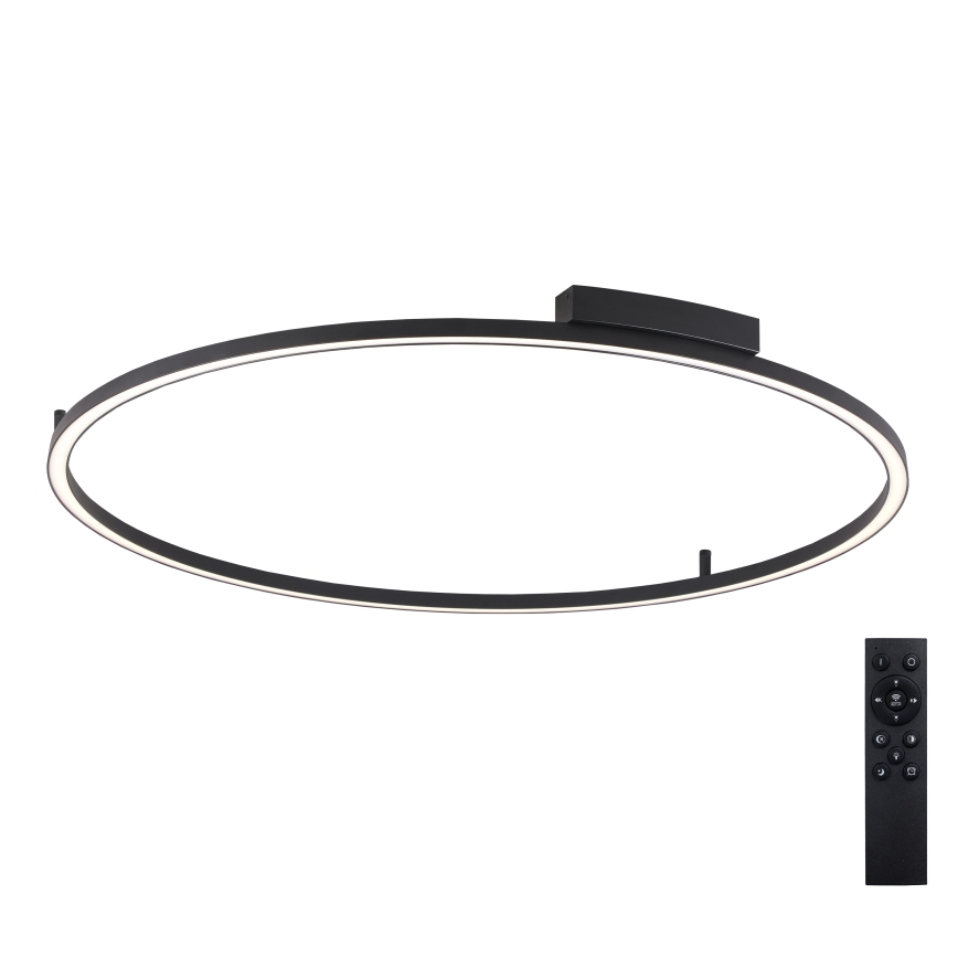 Brilagi - Dimbart LED-takarmatur PORTOFINO LED/85W/230V 3000-6000K Ø120 cm svart + fjärrkontroll