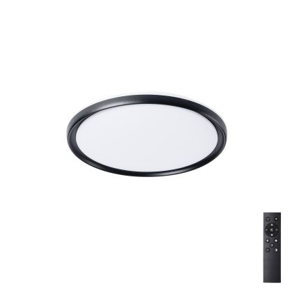 Brilagi - Dimbart LED-takarmatur RIVO LED/72W/230V 3000-6000K svart Ø 50 cm + fjärrkontroll