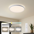 Brilagi - LED dimbar taklampa RIVO LED/72W/230V 3000-6000K vit Ø 50 cm + fjärrkontroll