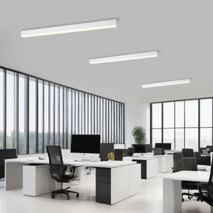 Brilagi - Dimbar LED-taklampa SLEEKLINE SMART LED/40W/230V 3000-6000K Wi-Fi Tuya vit + fjärrkontroll