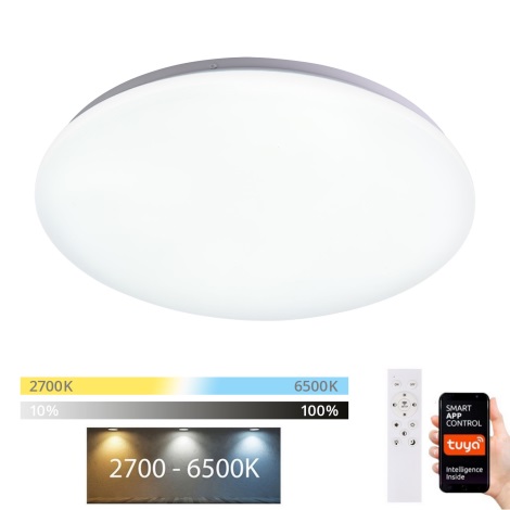 Brilagi - LED Dimbar taklampa SMART LED/24W/230V 2700-6500K Wi-Fi Tuya + fjärrkontroll