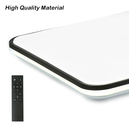 Brilagi - LED dimbar takarmatur SMART LED/24W/230V 43x43 cm 3000-6000K Wi-Fi Tuya Beacon + fjärrkontroll