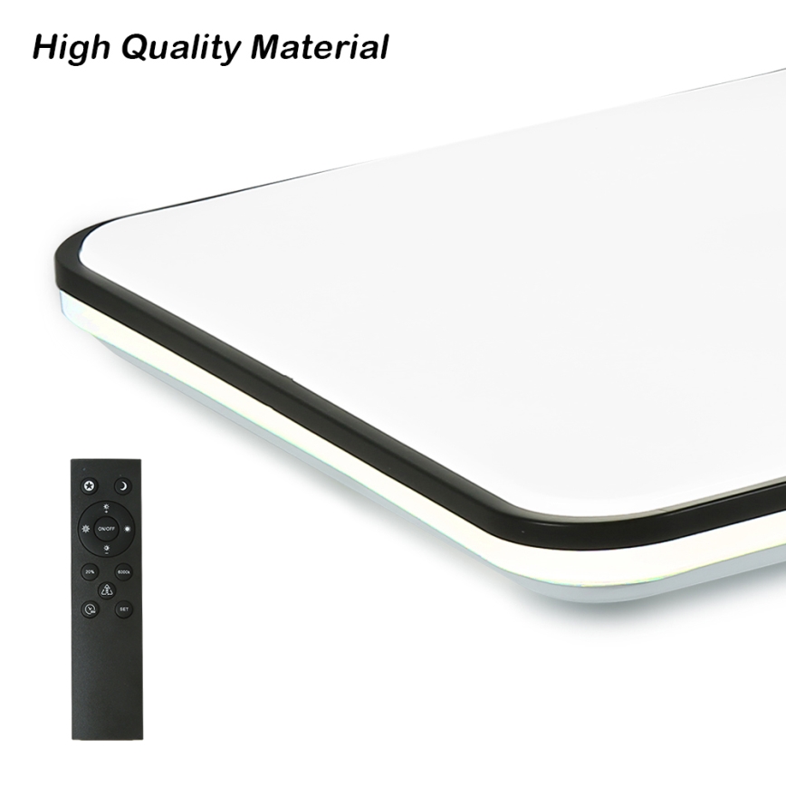 Brilagi - LED dimbar takarmatur SMART LED/24W/230V 43x43 cm 3000-6000K Wi-Fi Tuya Beacon + fjärrkontroll