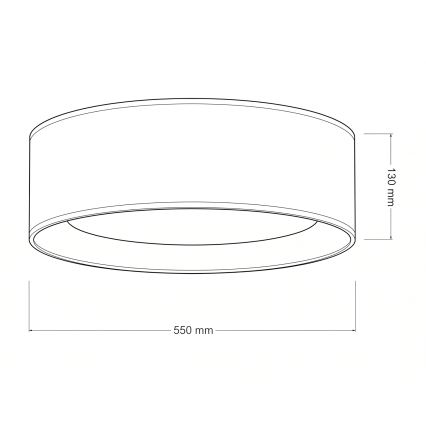 BRILAGI - Dimbart LED-taklampa VELVET SMARTIX STARS LED/36 W/230 V 3000–6000 K Ø 55 cm grön Wi‑Fi Tuya Beacon + fjärrkontroll