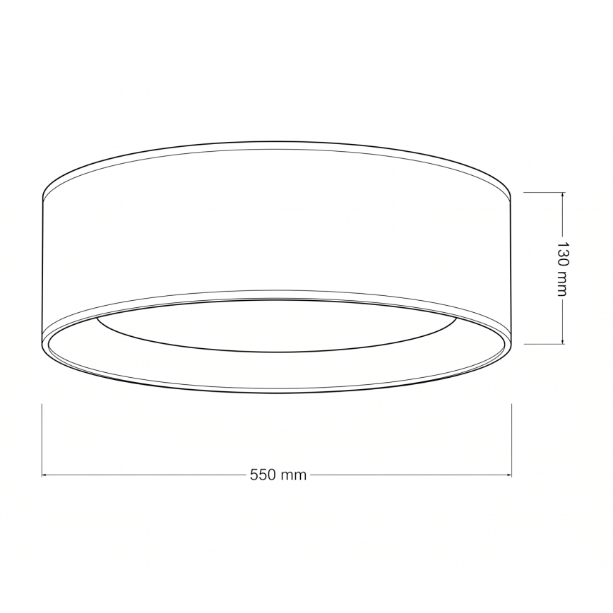 BRILAGI - LED-dimbar taklampa VELVET SMARTIX STARS LED/36W/230V 3000-6000K Ø 55 cm beige Wi-Fi Tuya Beacon + fjärrkontroll