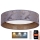 Brilagi - LED dimbar taklampa VELVET SMART LED/36W/230V Ø 55 cm 2700-6500K Wi-Fi Tuya grå/guld + fjärrkontroll