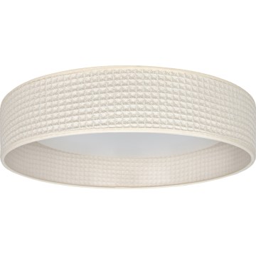 Brilagi - LED dimbar taklampa VELVET SMARTIX LED/24W/230V 3000-6000K Ø 45 cm krämvit Wi-Fi Tuya Beacon + fjärrkontroll