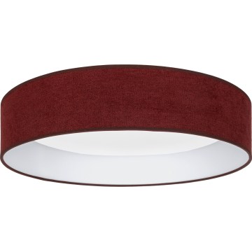 Brilagi - LED dimbar taklampa VELVET SMARTIX STARS LED/24 W/230 V 3000-6000 K Ø 45 cm vinröd Wi-Fi Tuya Beacon + fjärrkontroll
