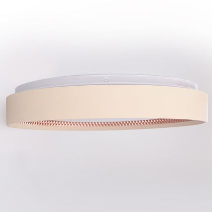 Brilagi - Dimbbar LED-takarmatur WALDO LED/48W/230V 3000-6500K Ø 40 cm beige/guld + fjärrkontroll