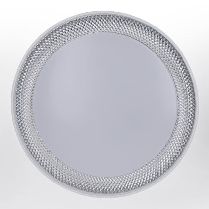 Brilagi - Dimbart LED-takarmatur WALDO LED/48W/230V 3000-6500K Ø 40 cm vit/silver + fjärrkontroll