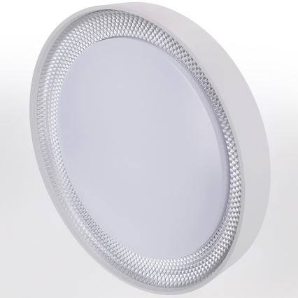 Brilagi - Dimbart LED-takarmatur WALDO LED/48W/230V 3000-6500K Ø 40 cm vit/silver + fjärrkontroll