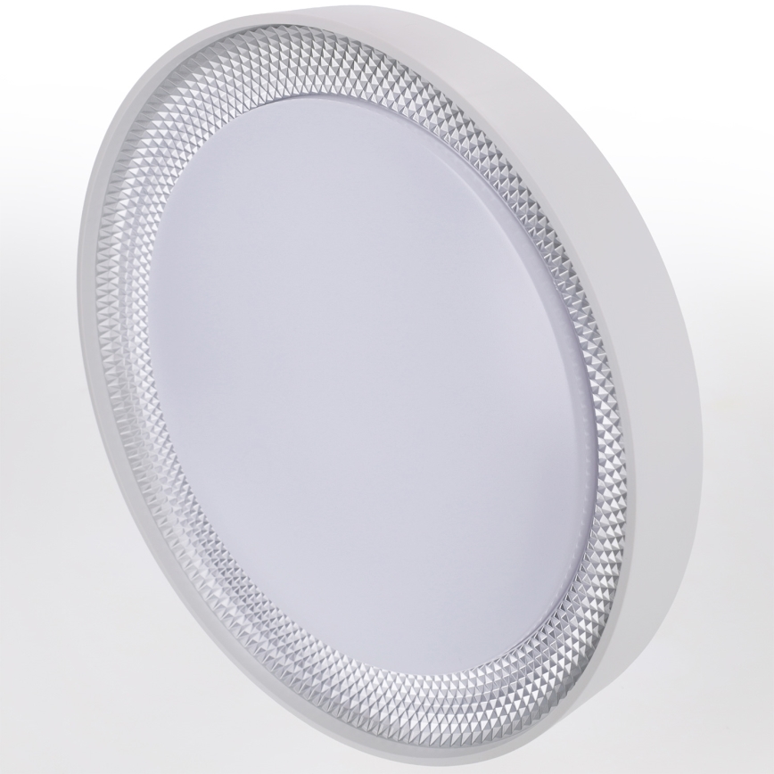 Brilagi - Dimbart LED-takarmatur WALDO LED/48W/230V 3000-6500K Ø 40 cm vit/silver + fjärrkontroll