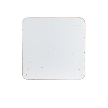 BRILAGI - Dimbar LED takarmatur WOODLINE SQUARE LED/80W/230V 3000-6000K ek 60x60 cm + fjärrkontroll