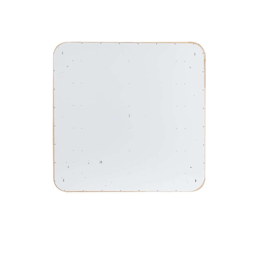 BRILAGI - Dimbar LED takarmatur WOODLINE SQUARE LED/80W/230V 3000-6000K ek 60x60 cm + fjärrkontroll