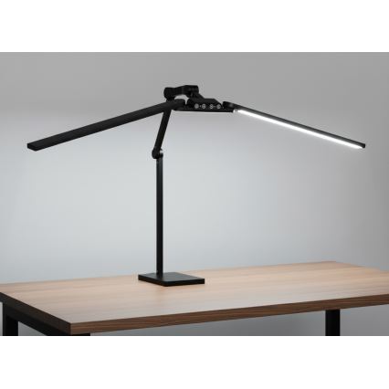 Brilagi - LED dimmbar beröringsstyrd bordslampa VARIO LED/24W/230V 3000-6500K CRI 92 svart