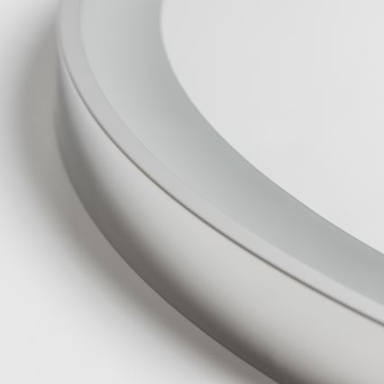 Brilagi - Dimmbar LED-badrumsspegel med uppvärmning och integrerad belysning ALU PRO LED/18W/230V Ø 60 cm 3000/4000/6500K IP44 blank krom CRI 90