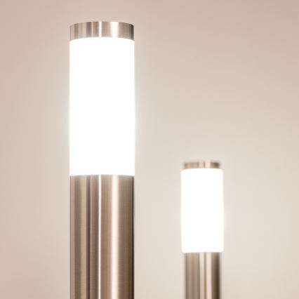 BRILAGI - LED-dimbar utomhuslampa ELIA 1xE27/6W/230V 2700-6500K IP44 Wi-Fi 100 cm matt krom