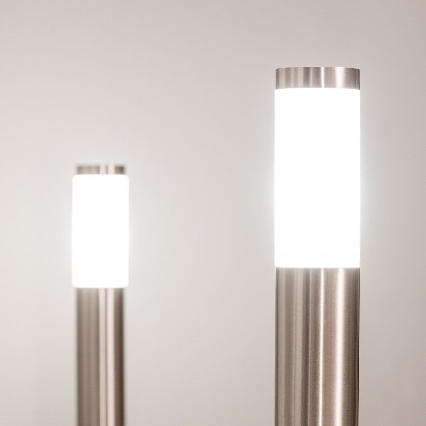 BRILAGI - LED-dimbar utomhuslampa ELIA 1xE27/6W/230V 2700-6500K IP44 Wi-Fi 100 cm matt krom
