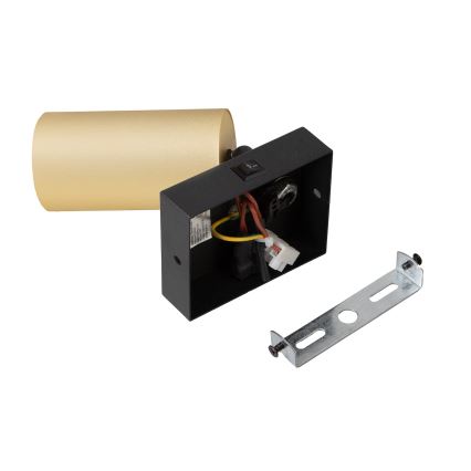 Brilagi - LED RGBW dimbar väggspotlight SELE 1xGU10/4,8W/230V 3000K svart/guld + fjärrkontroll