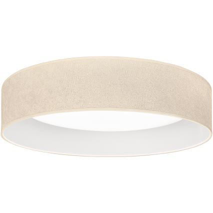 BRILAGI - LED-dimbar taklampa VELVET SMART VARI LED/36W/230V 3000-6500K Ø 55 cm krämfärgad + fjärrkontroll
