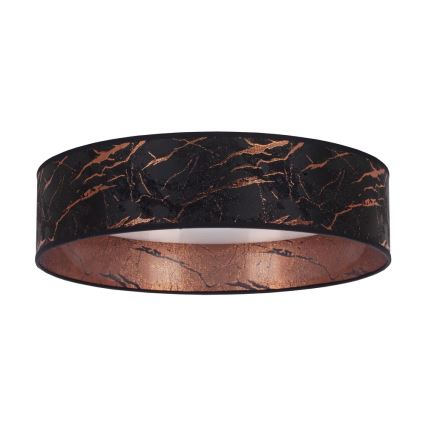 Brilagi - LED dimbar taklampa VELVET SMART LED/24W/230V Ø 45 cm 2700-6500K Wi-Fi Tuya svart/koppar + fjärrkontroll